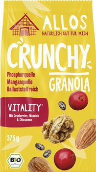 Allos Crunchy Granola Vitality 375g