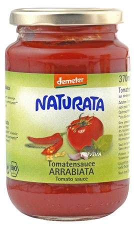 Naturata Tomatensauce Arrabiata, demeter 370ml