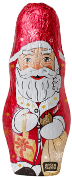 Rosengarten Mini-Schoko-Weihnachtsmann in Stanniolpapier 28g/W