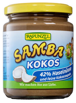 Rapunzel Samba Kokos Schokoaufstrich 250g