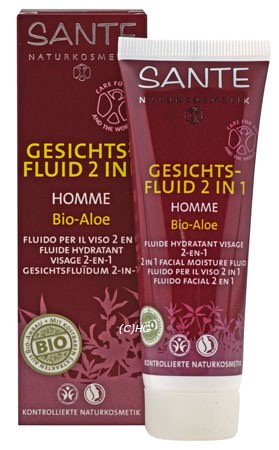 SANTE Homme Gesichtsfluid 2 in 1 50ml