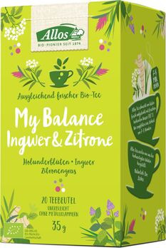 Allos Tee My Balance Ingwer 20 Btl