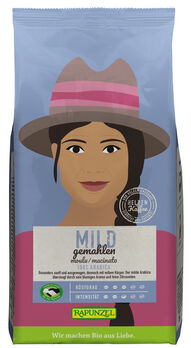 Rapunzel Gusto-Kaffee Mild, gemahlen 250g