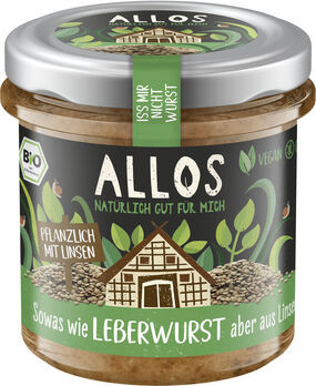 Allos Iss mir nicht Wurst Leberwurst 135g