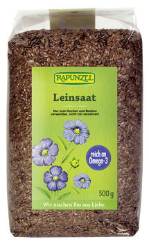 Rapunzel Leinsaat braun 500g