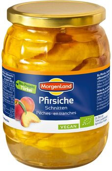 MorgenLand Pfirsiche, Schnitten 685g