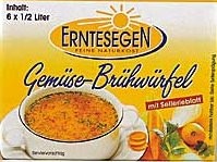 Erntesegen Gemüse-Brühwürfel 6 Stück