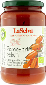 LaSelva Pomodorini pelati kleine geschälte Tomaten 550g