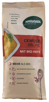 Naturata Gemüsebrühe mit Bio-Hefe, Nachfüllbeutel 500g