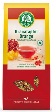 Lebensbaum Granatapfel-Orangentee Früchtetee-Mischung 75g