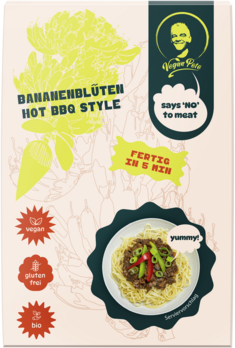 Vegan Pete Bananenblüten Hot BBQ Style 250g