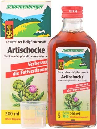 Schoenenberger Artischocken Pflanzensaft 200ml