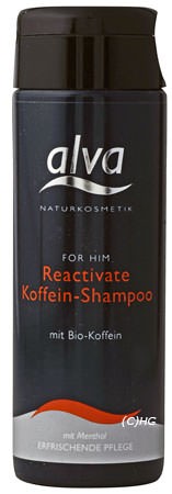 Alva for him Reactivate Koffein Shampoo 200ml