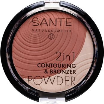 SANTE 2in1 Contouring & Bronzing Powder 01 9g