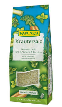 Rapunzel Kräutersalz, Nachfüllpack 500g