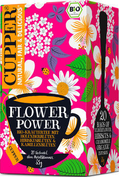 CUPPER Teemoment Flower Power Infusion 35g 20 Beutel