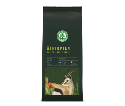 Lebensbaum Äthiopien Kaffee, Bohne 250g