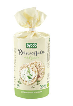 Byodo Reiswaffeln mit Quinoa, ohne Salzzusatz 100g