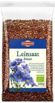 MorgenLand Leinsaat braun 500g