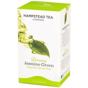 Hampstead Tea Grüntee Jasmin demeter 20Btl