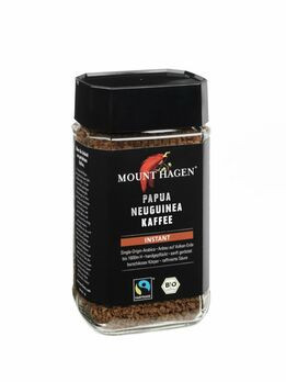 Mount Hagen Löslicher Bohnenkaffee Papua Neuguinea 100g