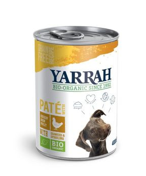 Yarrah Hundefutter Bröckchen Huhn 405g/A