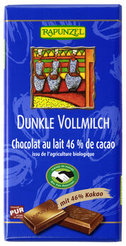 Rapunzel Dunkle Vollmilch Schokolade 46% HIH 100g