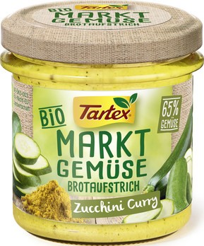 Tartex Marktgemüse Zucchini Curry 135g