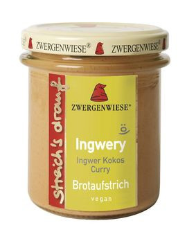 Zwergenwiese streichs drauf Ingwer Kokos Curry 160g/A