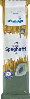 Spielberger Dinkel Spaghetti hell 500g