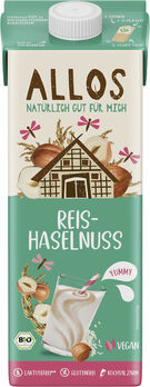 Allos Drink Reis-Haselnuss ungesüßt 1l