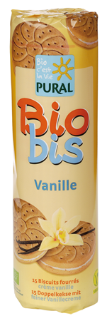 Pural Bio Bis Vanille-Doppelkekse 300g