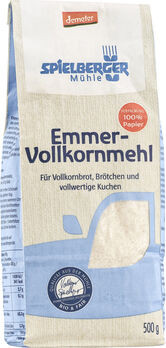 Spielberger Emmer Vollkornmehl, Demeter 500g