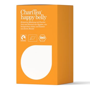 ChariTea happy belly Doppelkammerbeutel 20 x 2g