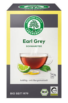 Lebensbaum Schwarztee Earl Grey 20g 20 Beutel