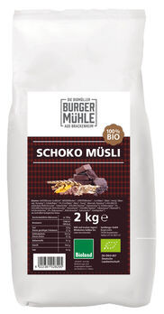 Burgermühle Schoko Müsli Vorratspackung 2kg