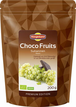 MorgenLand Choco Fruits Sultaninen 200g