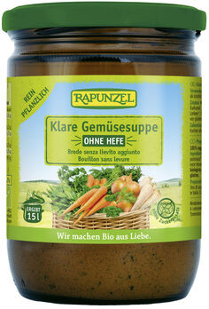 Rapunzel Klare Suppe ohne Hefe 300g