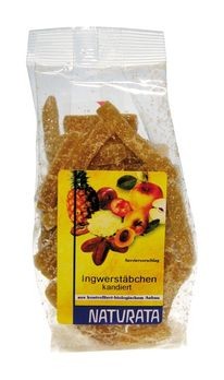 Naturata Ingwerstäbchen, kandiert 75g