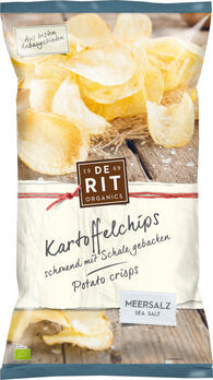 De Rit Kartoffelchips Meersalz 125g