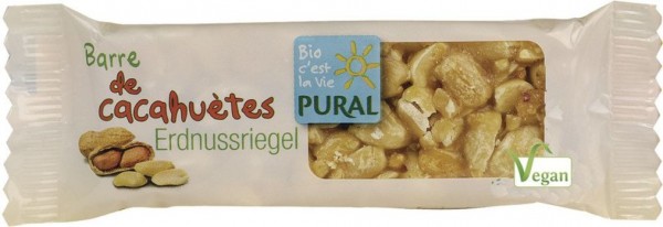Pural Erdnussriegel 30g