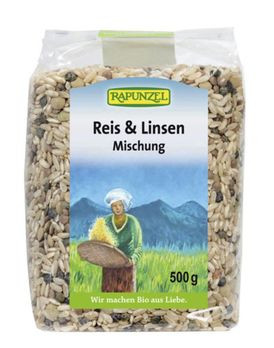 Rapunzel Reis & Linsen Mischung 500g