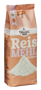 Bauckhof Reismehl Vollkorn, glutenfrei demeter 500g