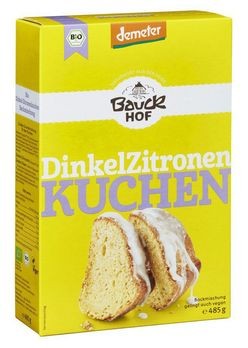 Bauckhof Dinkel Zitronenkuchen Backmischung 485g