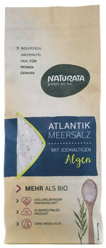 Naturata Atlantik Meersalz mit jodhaltigen Algen 500g