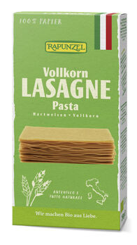 Rapunzel Lasagne-Platten, Vollkorn 250g