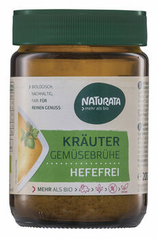 Naturata Gemüsebrühe hefefrei Kräuter 200g