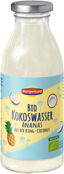 Morgenland Kokoswasser Ananas aus King-Coconut 200ml