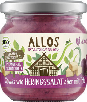 Allos Veganer Feinkostsalat Hering 165g