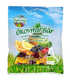 ökovital Bio-Frucht-Gummibärchen mit Gelatine 100g/A